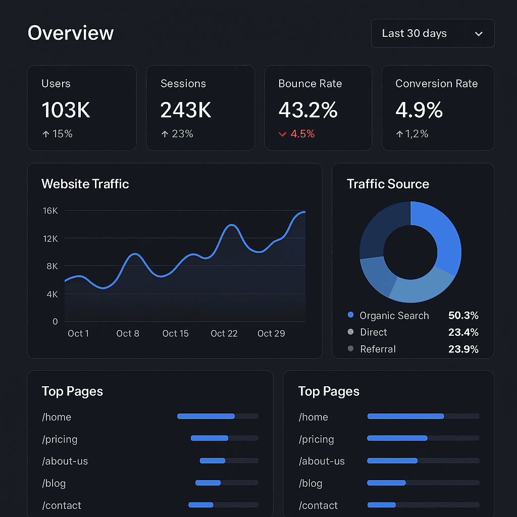Analytics Dashboard